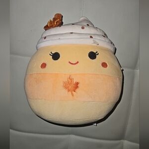 Squishmallows Cream and Tan Stuffed Animal